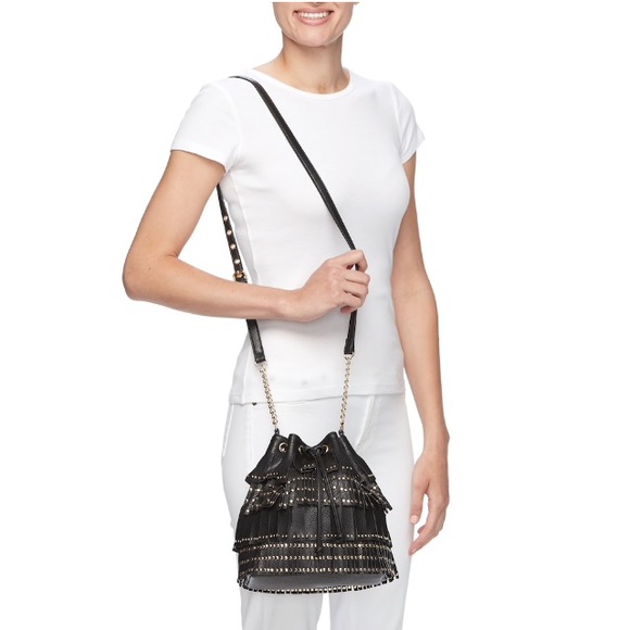 Juicy Couture bucket bag studs fringes - Picture 8 of 8